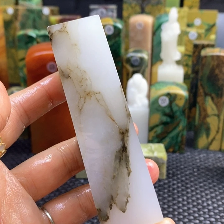 四川石奇*青田石印章石