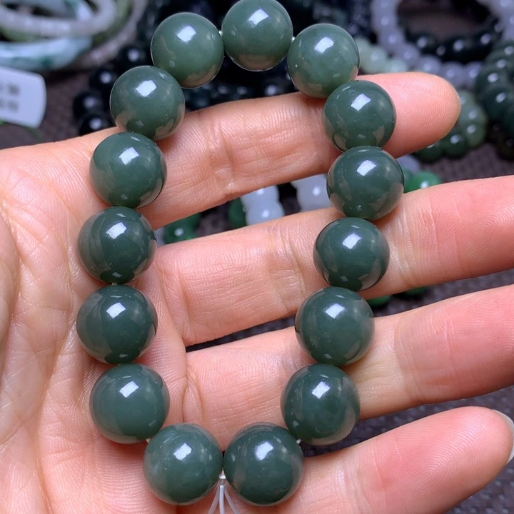 未镶嵌手串和田玉14