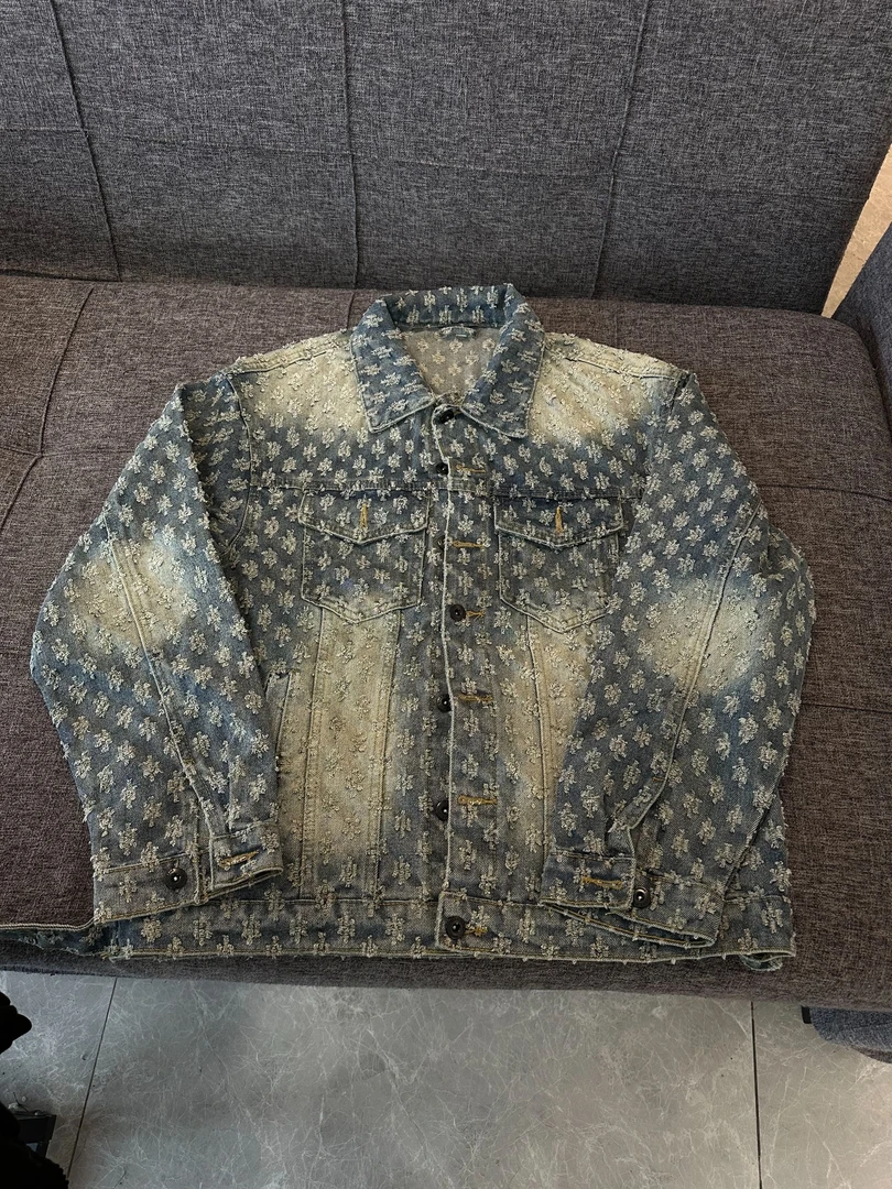 F818 春秋牛仔外套夹克春秋冬可穿男女同款外套