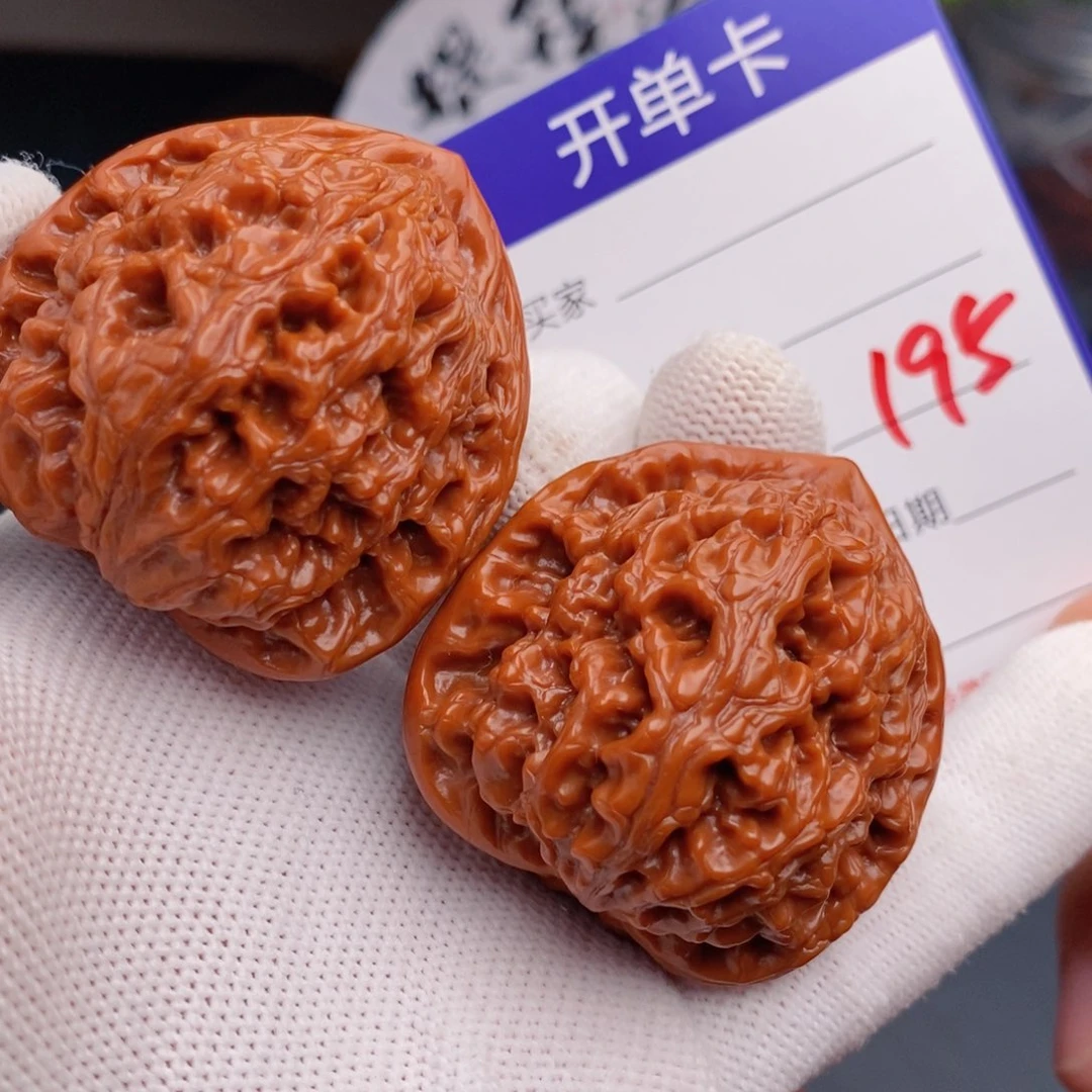 把件文玩核桃41水龙纹195