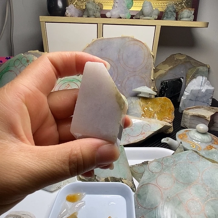 翡翠散珠缅甸翡翠14