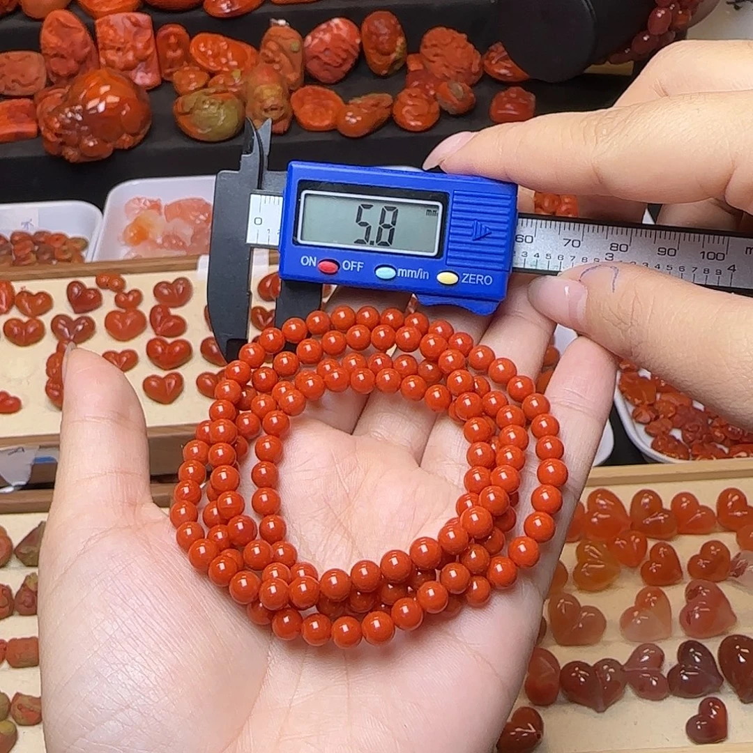 南红玛瑙未镶嵌吊坠(不含链)