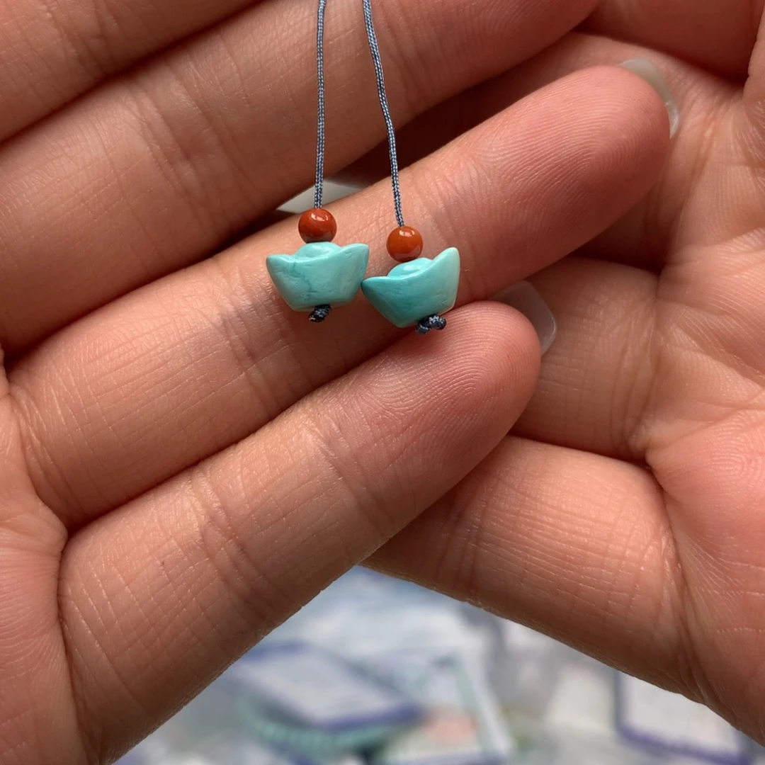 绿松石挂件未镶嵌