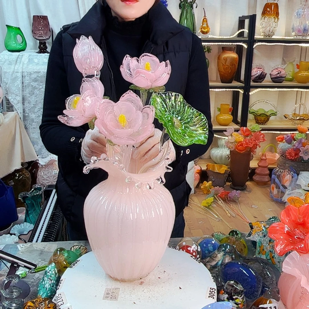 5花1瓶夜场福利家悦琉璃工艺品