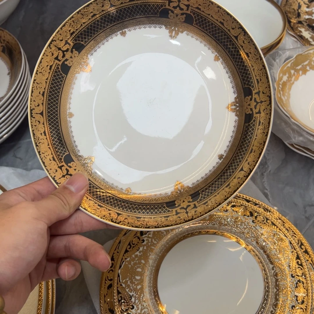 【闪购商品】瓷片8寸深菜盘两个一单福利价