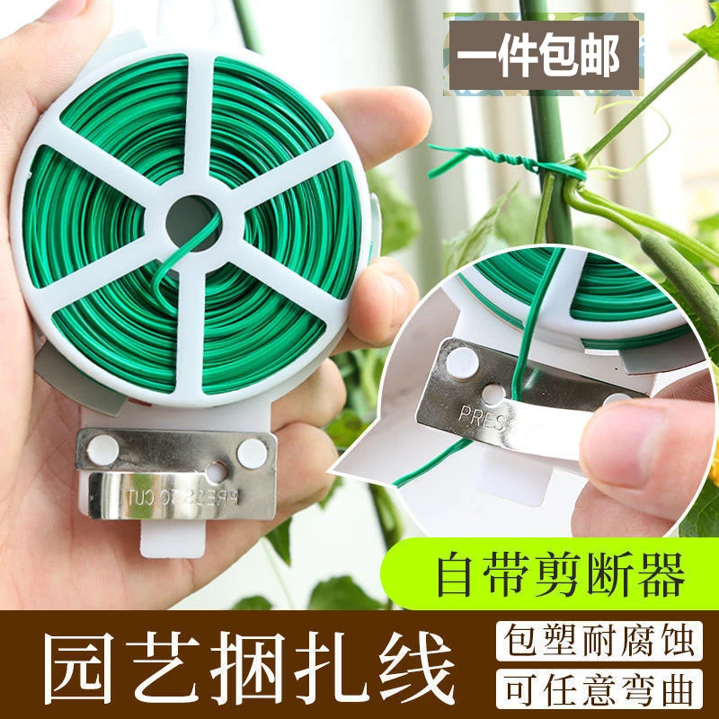 多功能园艺扎带扎线植物固定园艺扎带爬藤绳捆扎线 绑花带固定绳