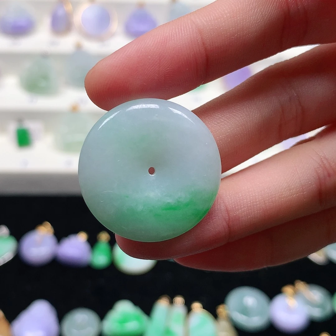 颈饰未镶嵌翡翠翡翠吊坠