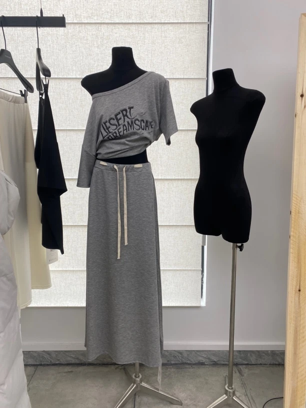 卷毛（1jm26965-2#）想自留！chao舒服垂感休闲半身裙 3-31