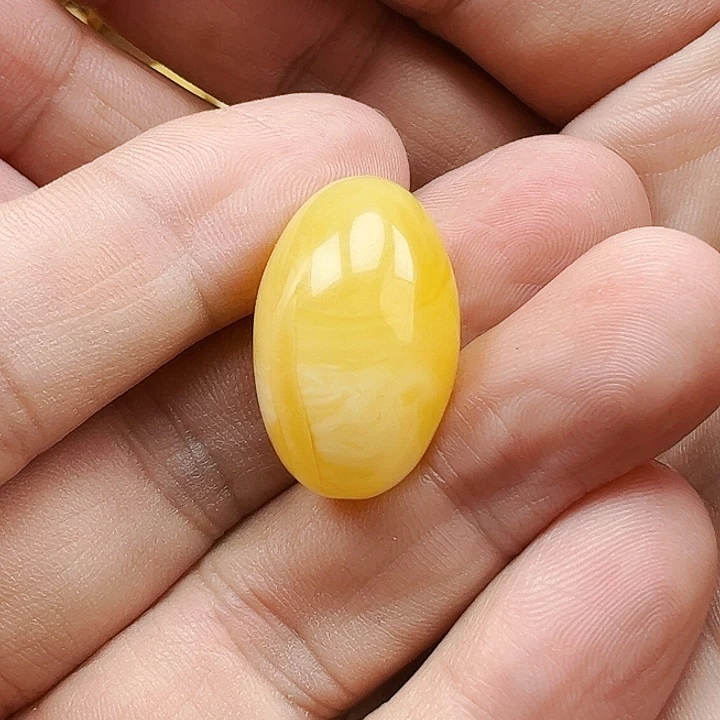 蜜蜡颈饰未镶嵌栆珠4.6克