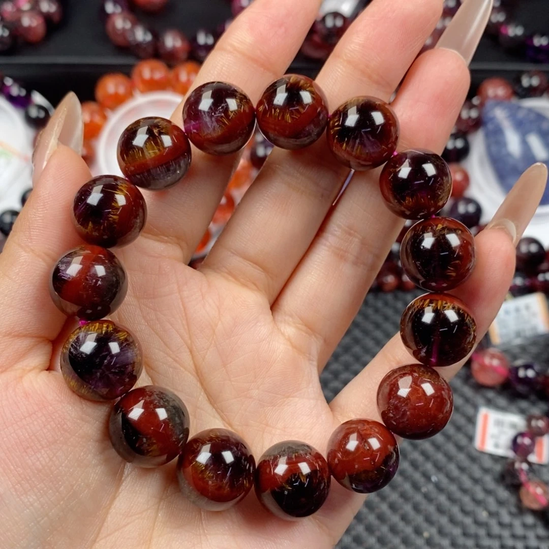 水晶手链未镶嵌大*萌极光23 14m加