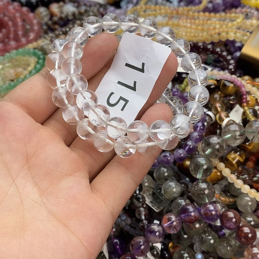 水晶手链未镶嵌手链多样性发一