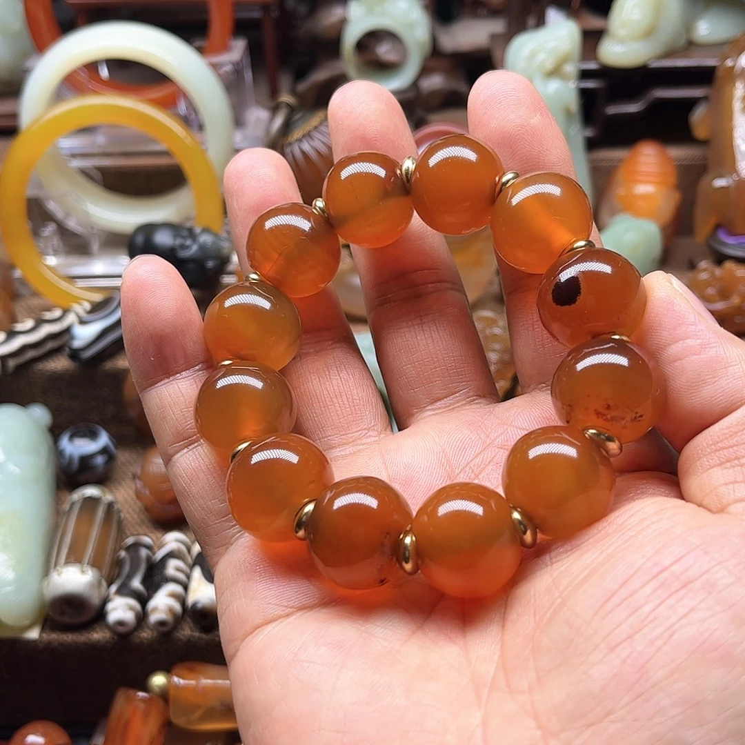 玛瑙/玉髓未镶嵌车挂