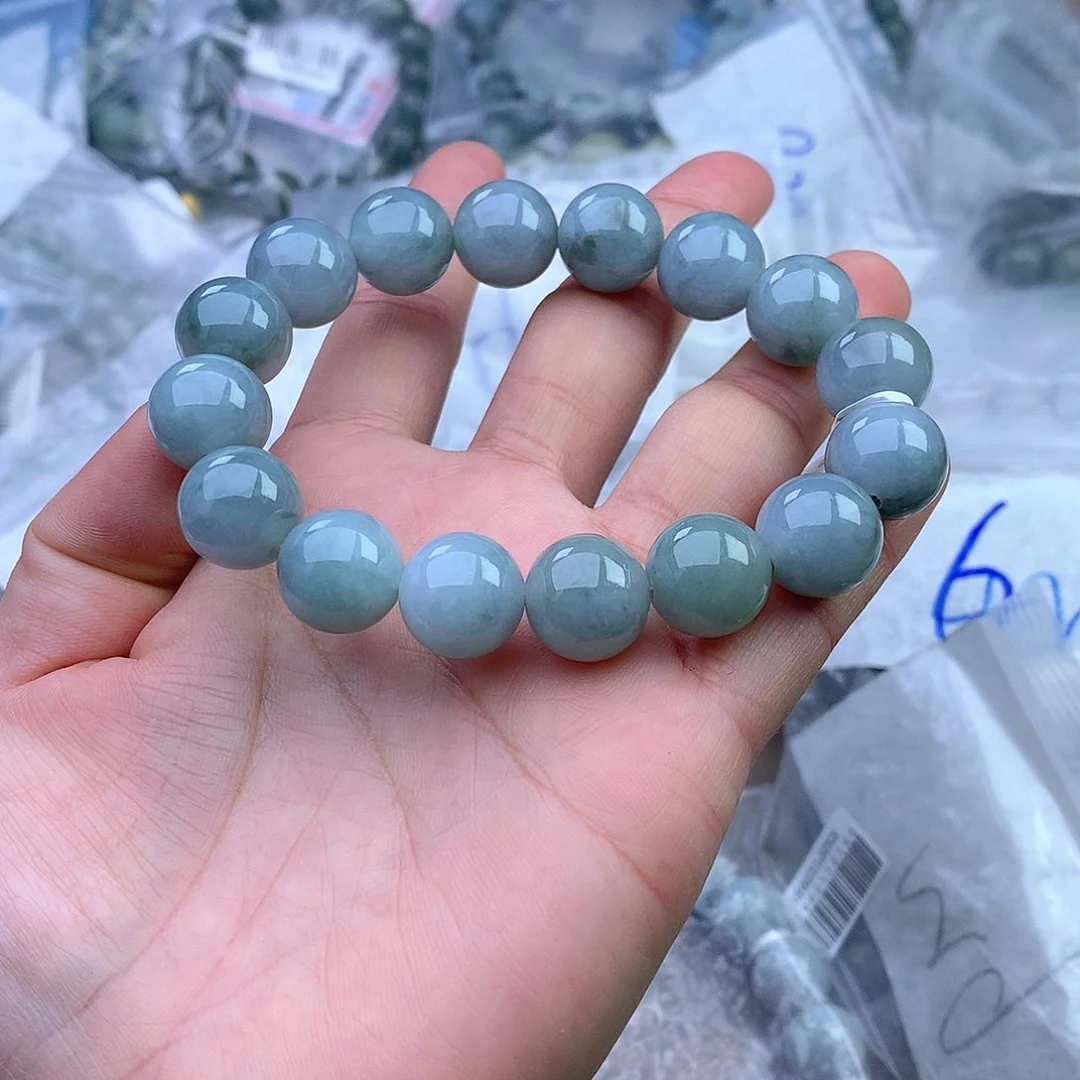未镶嵌手串定制翡翠手串