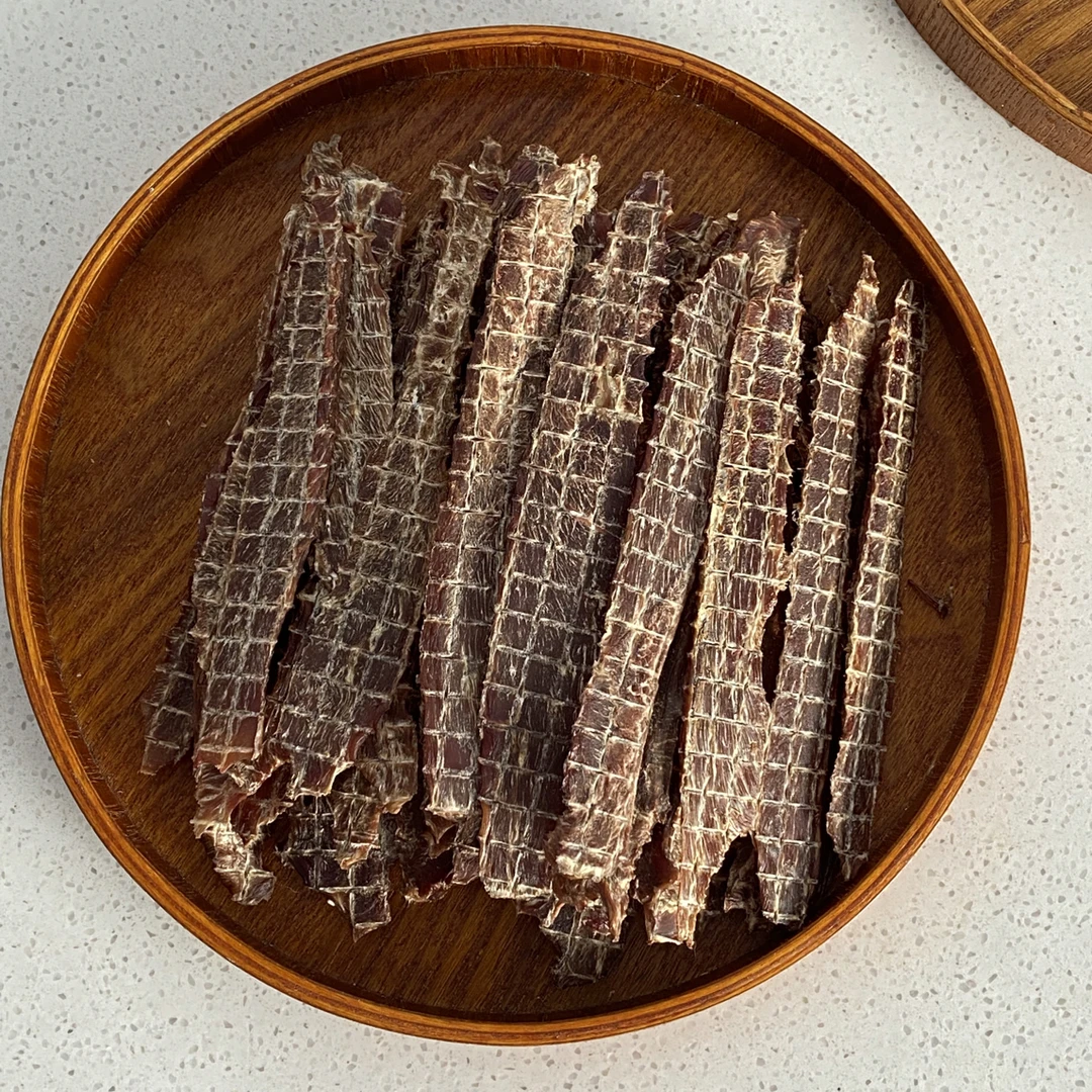 狗狗鸭肉干鸡肉干宠物零食营养美味可用于训犬磨牙 100克