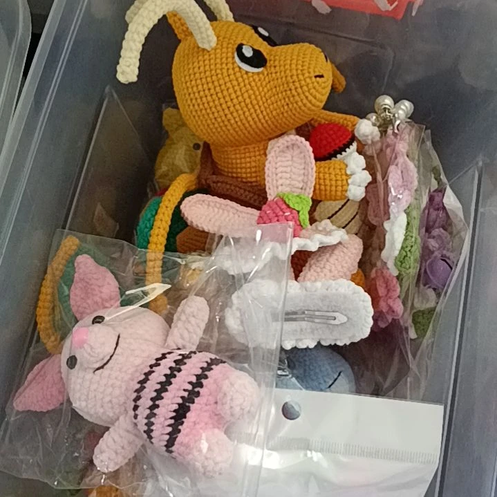 手工钩织挂件毛线