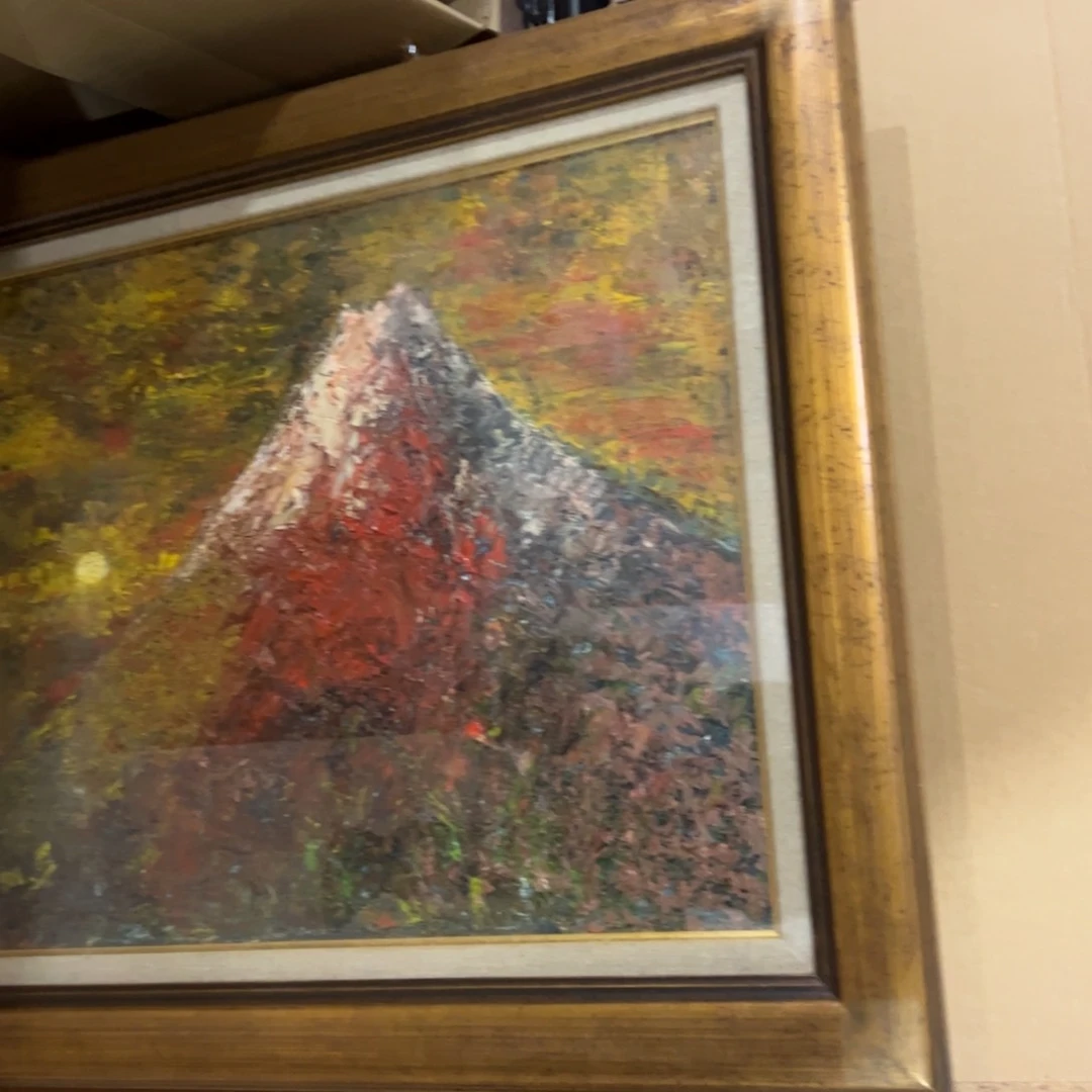 绘画G****曼屏风框画油画版画