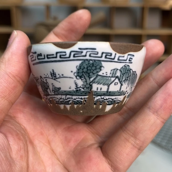 壶老段烧陶瓷茶器