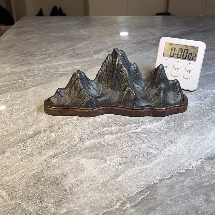 逍***遥奇石茶宠鱼缸文房摆件