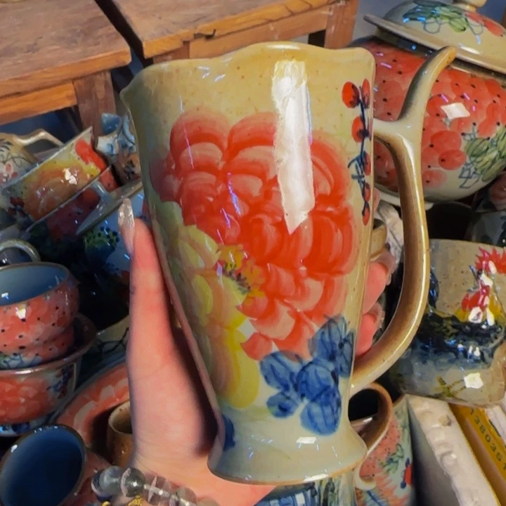 瓷片景德镇陶瓷手工手绘