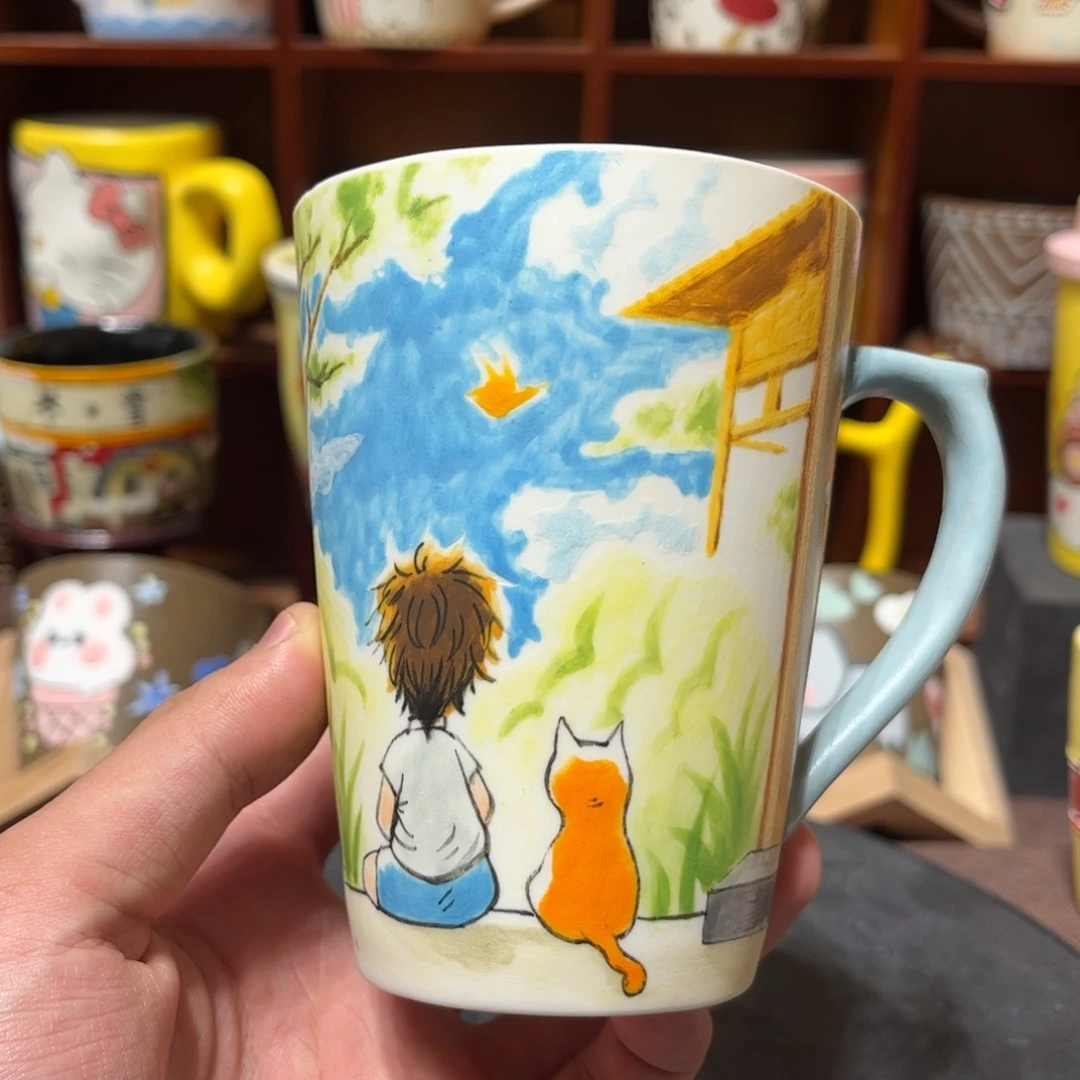 陶杯子景德镇陶瓷马克杯