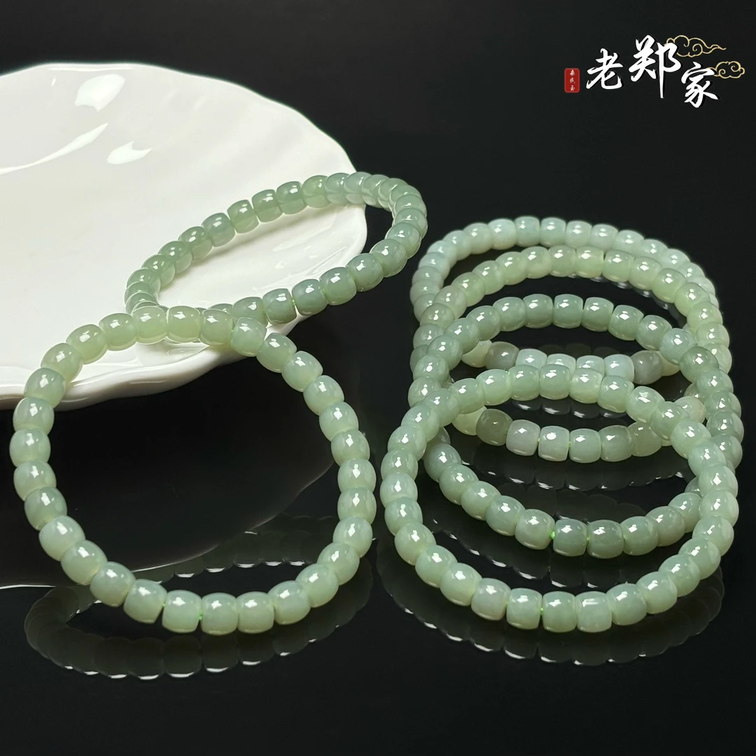 【老郑家】和田玉手串 多样性发一件 约6mm+