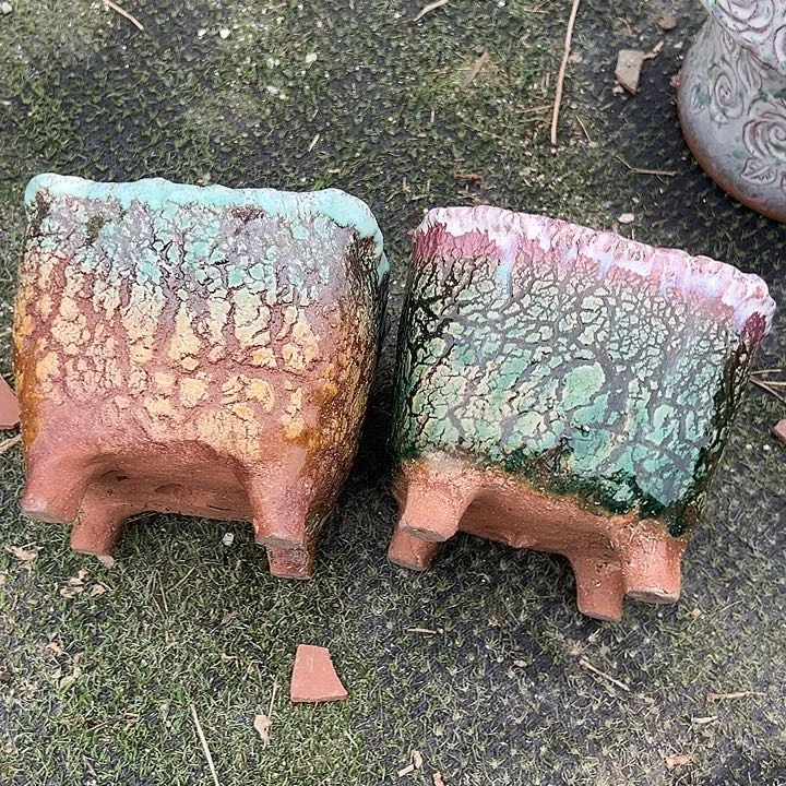 紫砂花盆口14高12。。。。。。。。。。。。