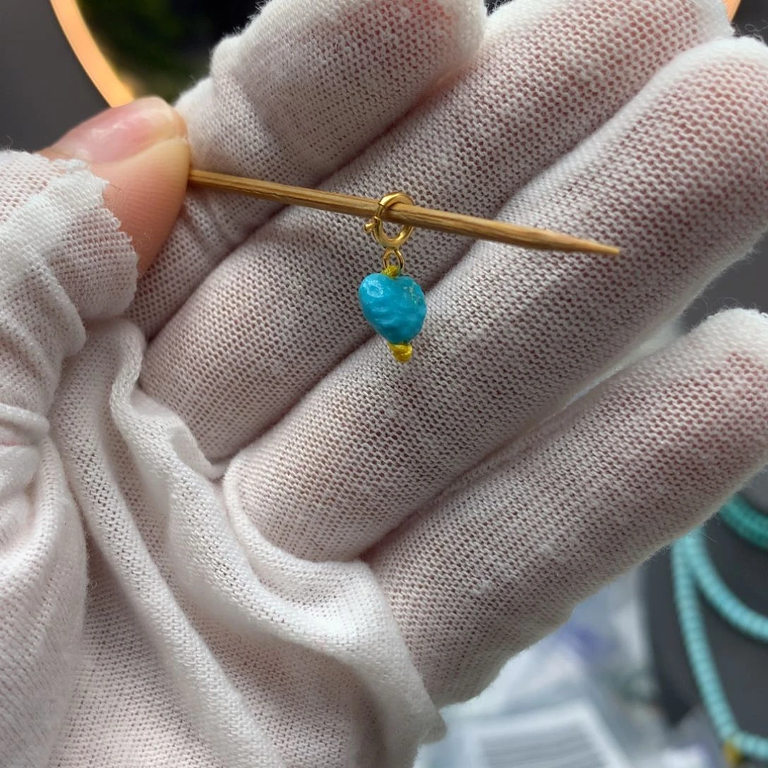 绿松石挂件未镶嵌