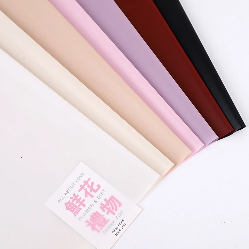 秋冬新品蝉翼膜薄如蝉翼花束包花防水内衬纸花艺包装纸花店资材