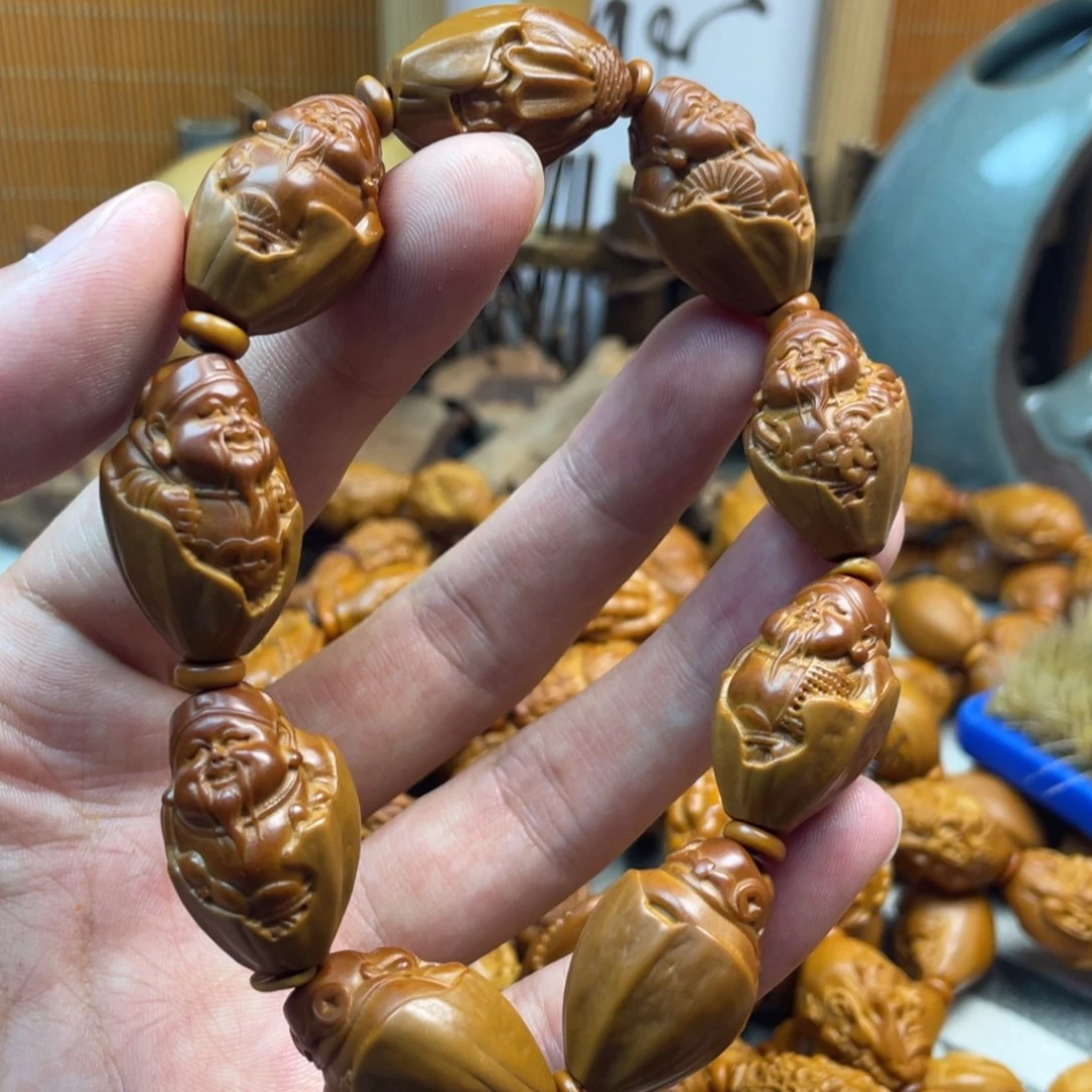 橄榄核手串/手链橄榄核雕工艺手串5119