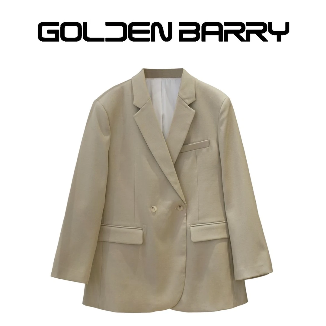 【返季福 利】|100123【宽松双排扣西服】