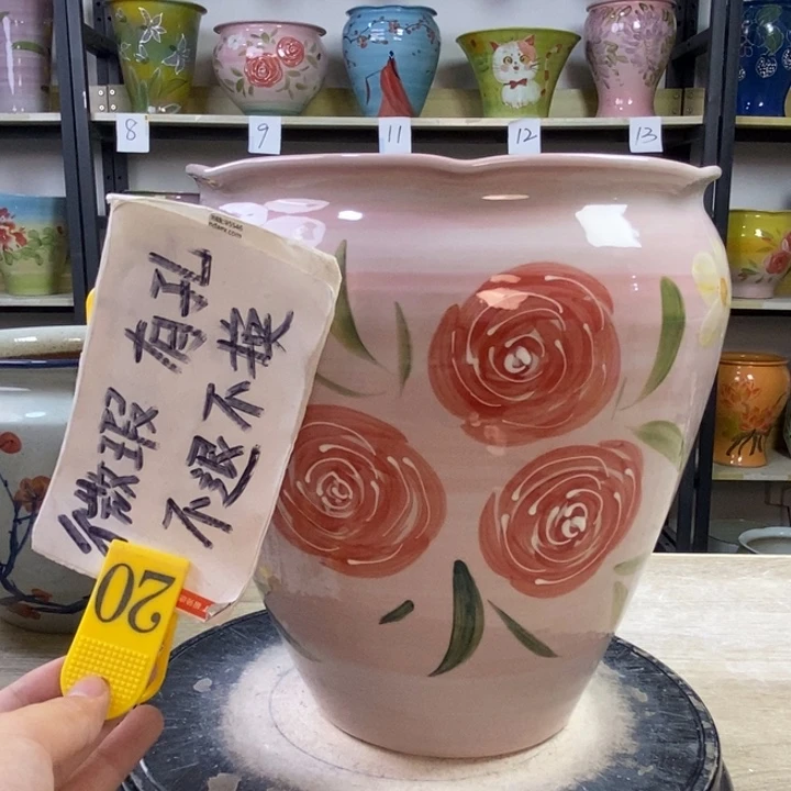 1tc景德镇陶瓷花盆