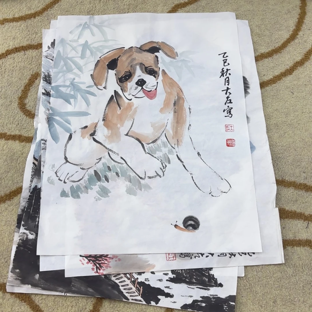 国画国画老师作品刘