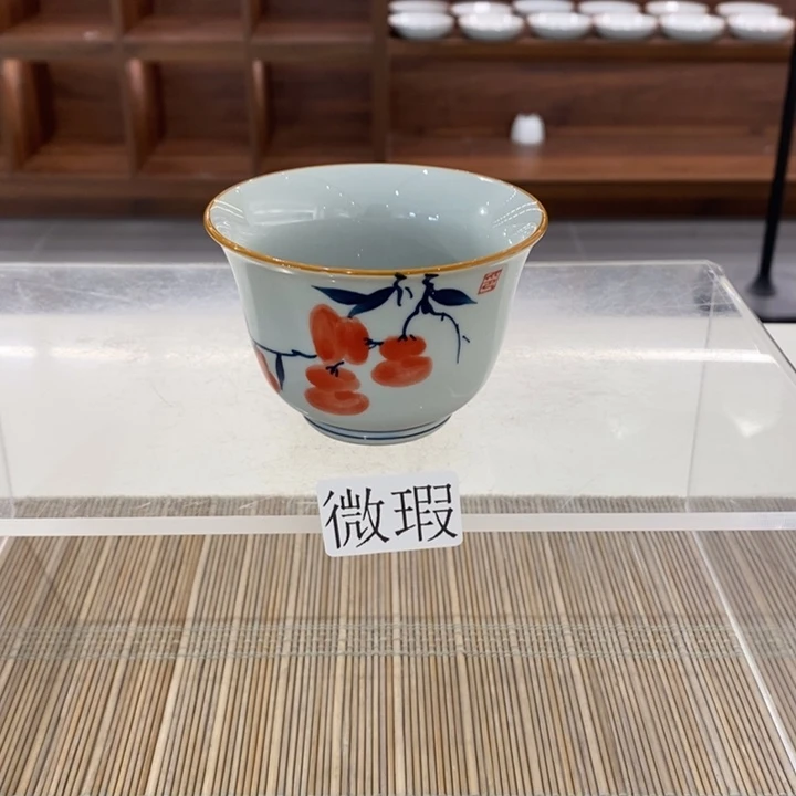 釉下老陶泥手工绘制