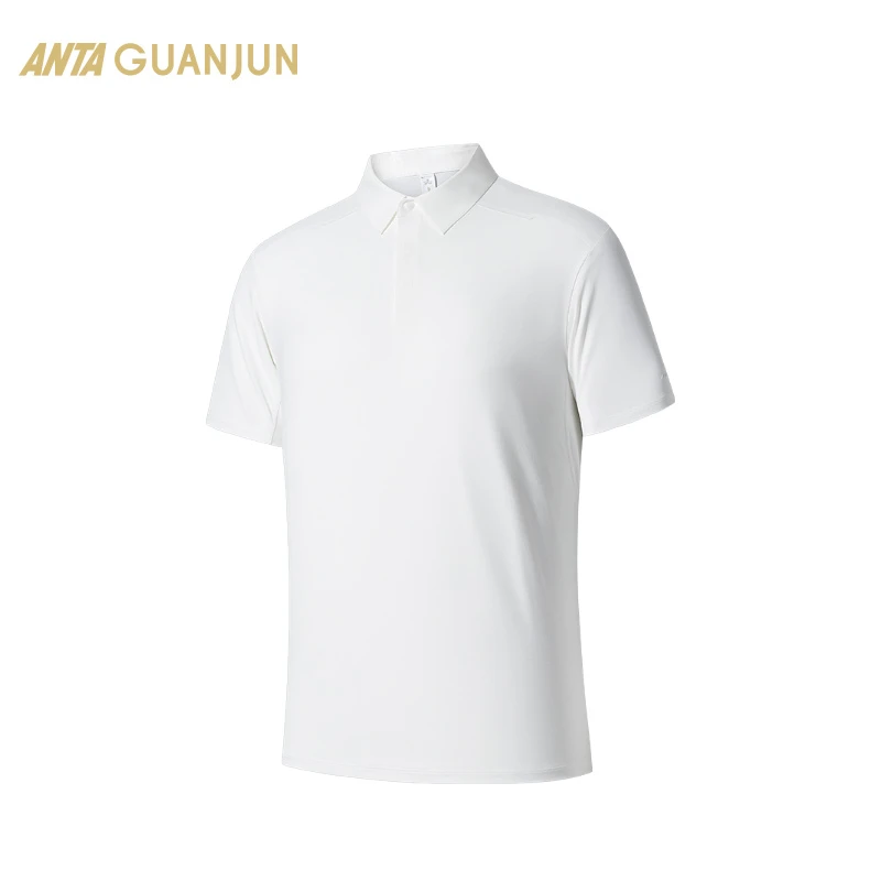安踏冠军全天候系列荣耀智能调温通勤商务男短袖POLO衫152520140