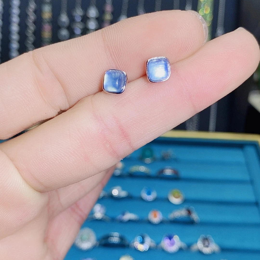 紫晶珠宝半成品银S925镶嵌