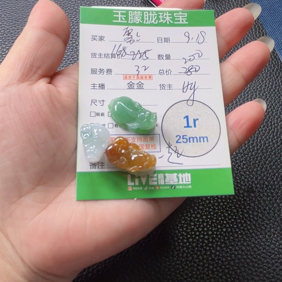 杨***华颈饰未镶嵌翡翠翡翠