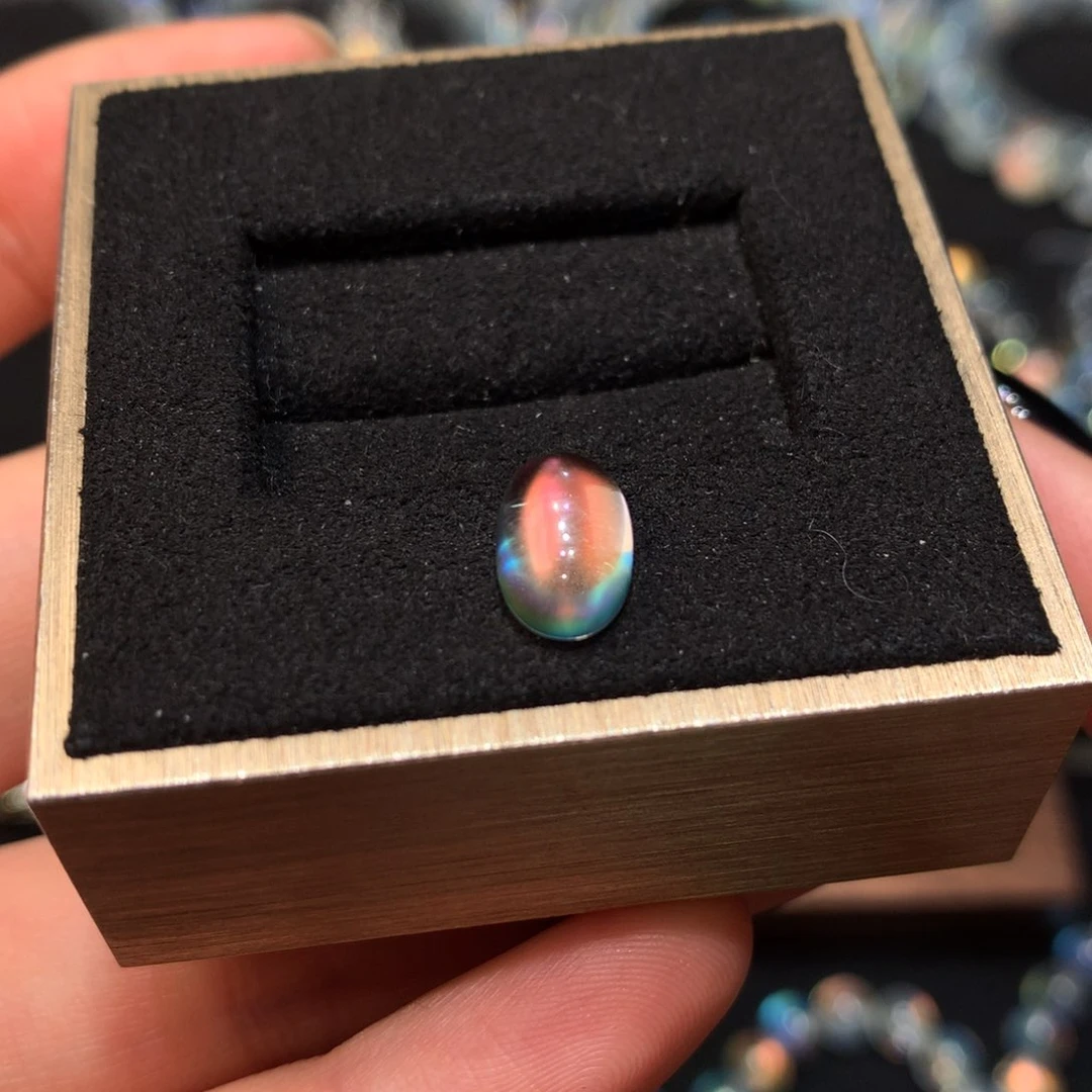 未镶嵌裸石月光石木*枭