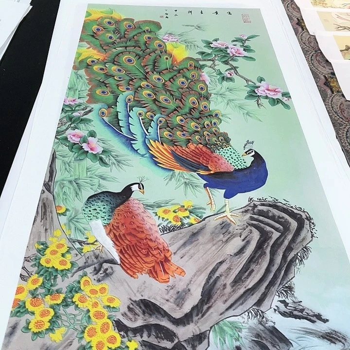 国画书画描金拓染金石传拓手写