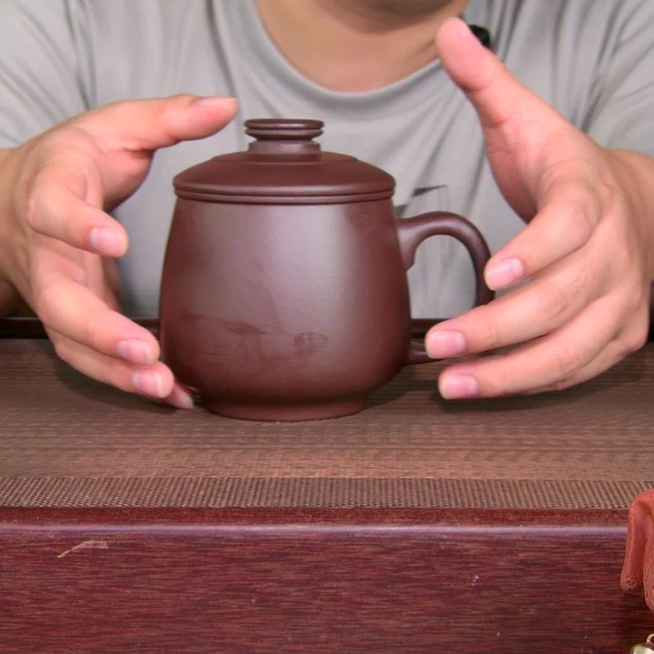 茶杯紫砂高货放漏