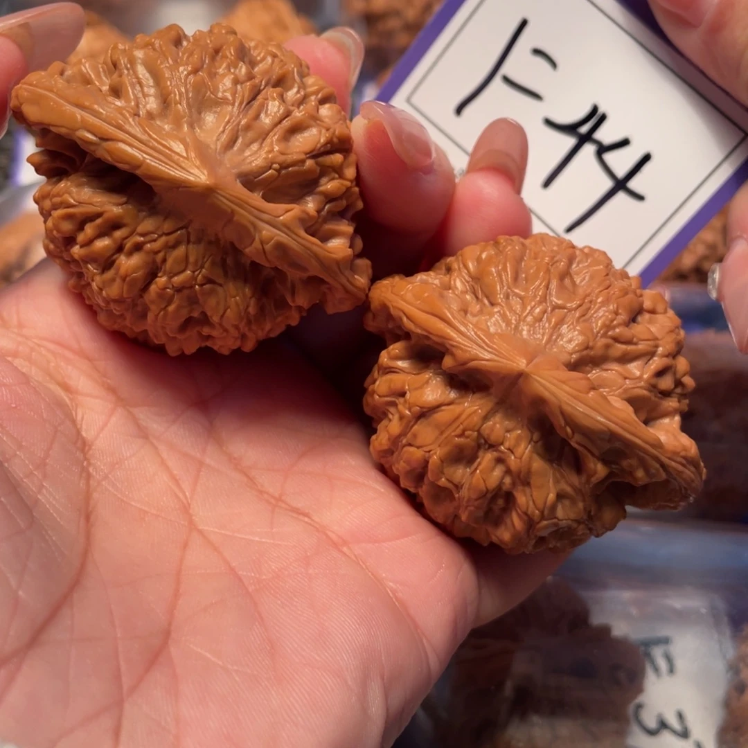 文玩核桃把件44号官帽50