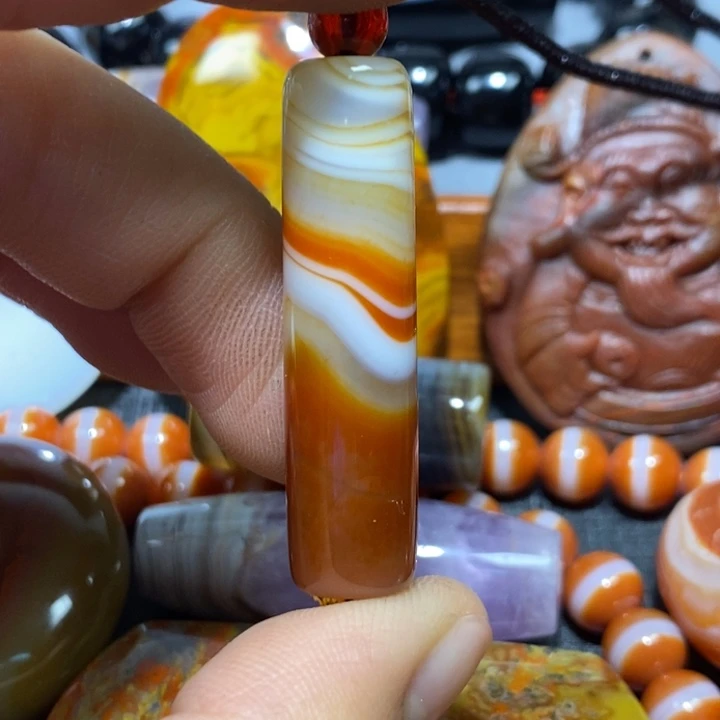 玛瑙/玉髓未镶嵌颈饰