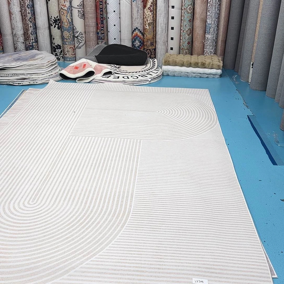混纺200×348误差正负1-3厘米加厚棉布底比利时绒微瑕