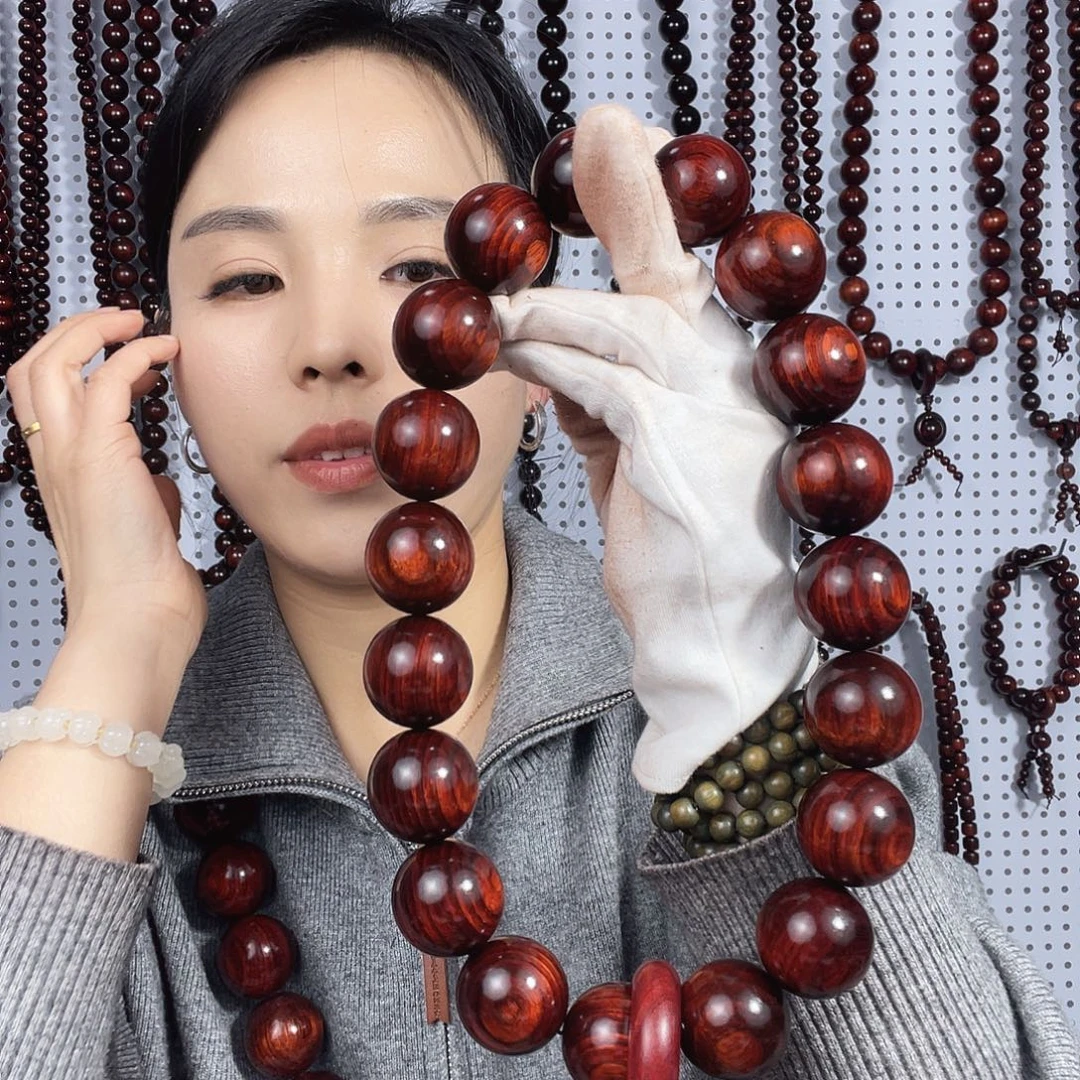 苹***子紫光檀紫檀3.0手持