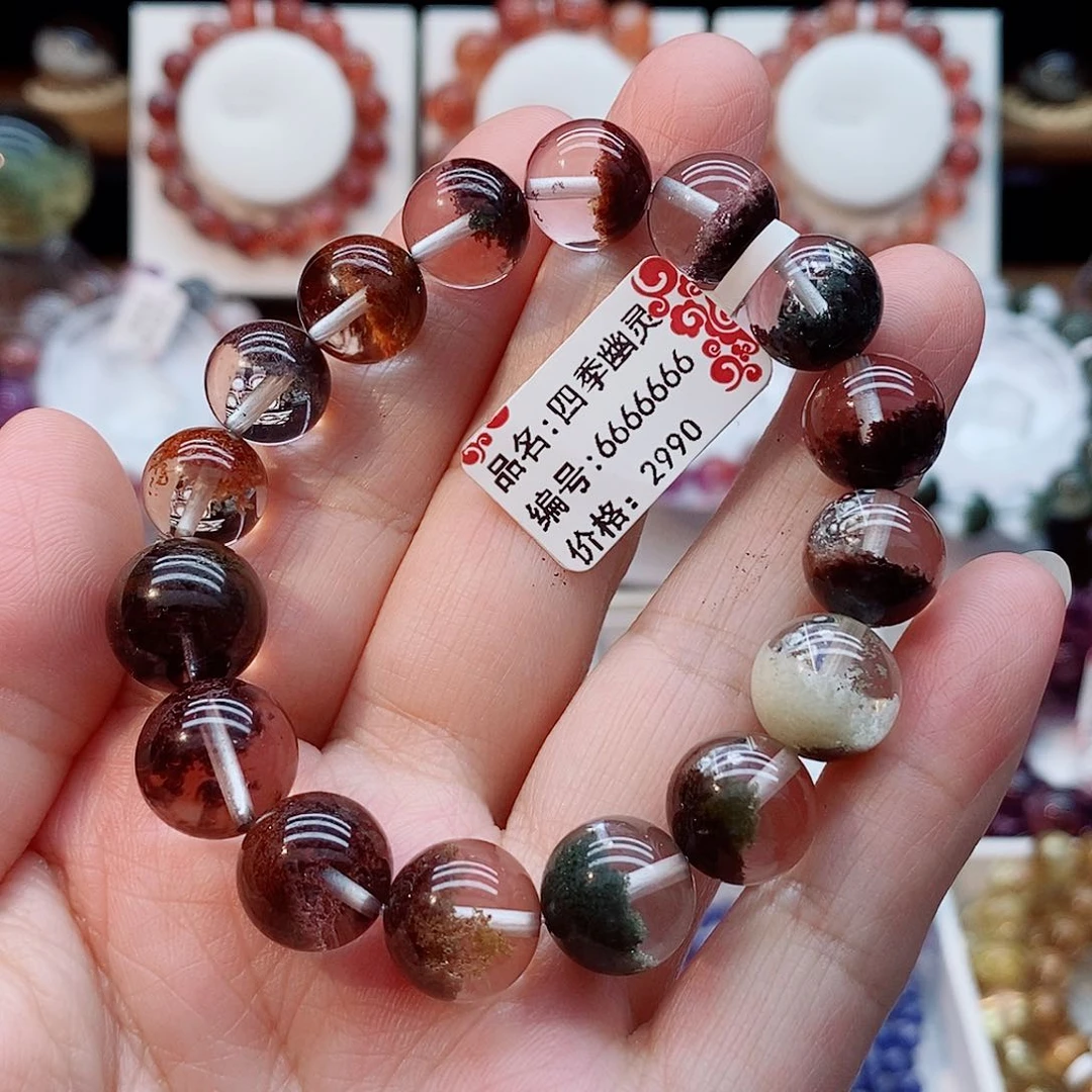 水晶手串未镶嵌四季幽灵全家福