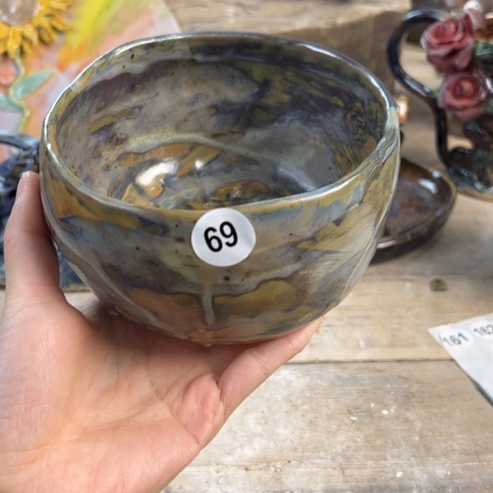 自***在陶瓷懿树日式手捏餐具茶具