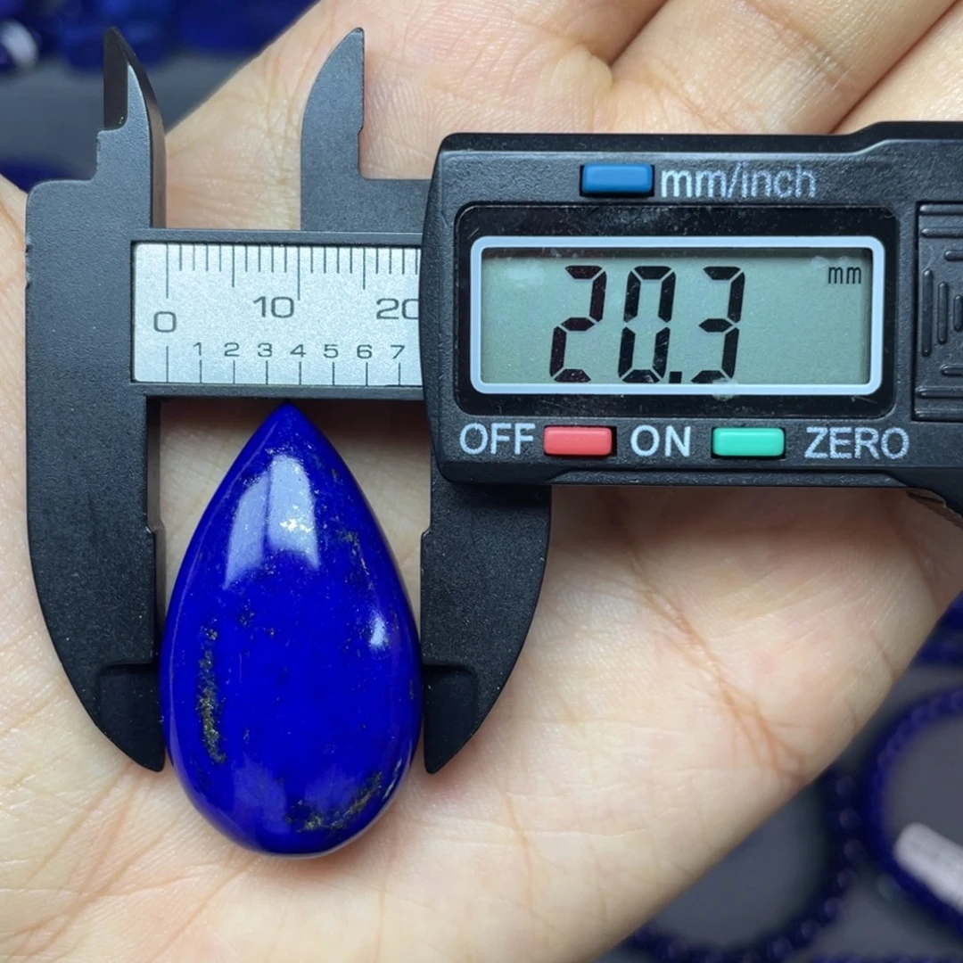 未镶嵌青金石20×35mm水滴吊坠