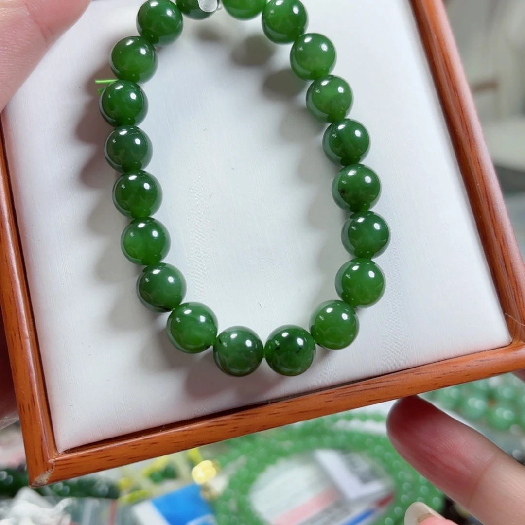 和田玉手串未镶嵌