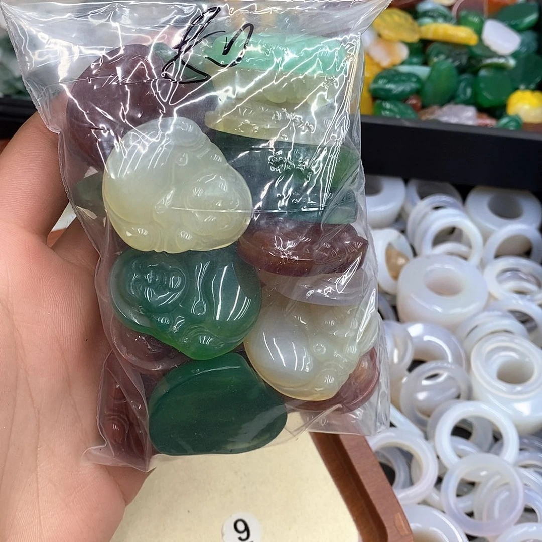 玛瑙/玉髓珠宝半成品合金专****6