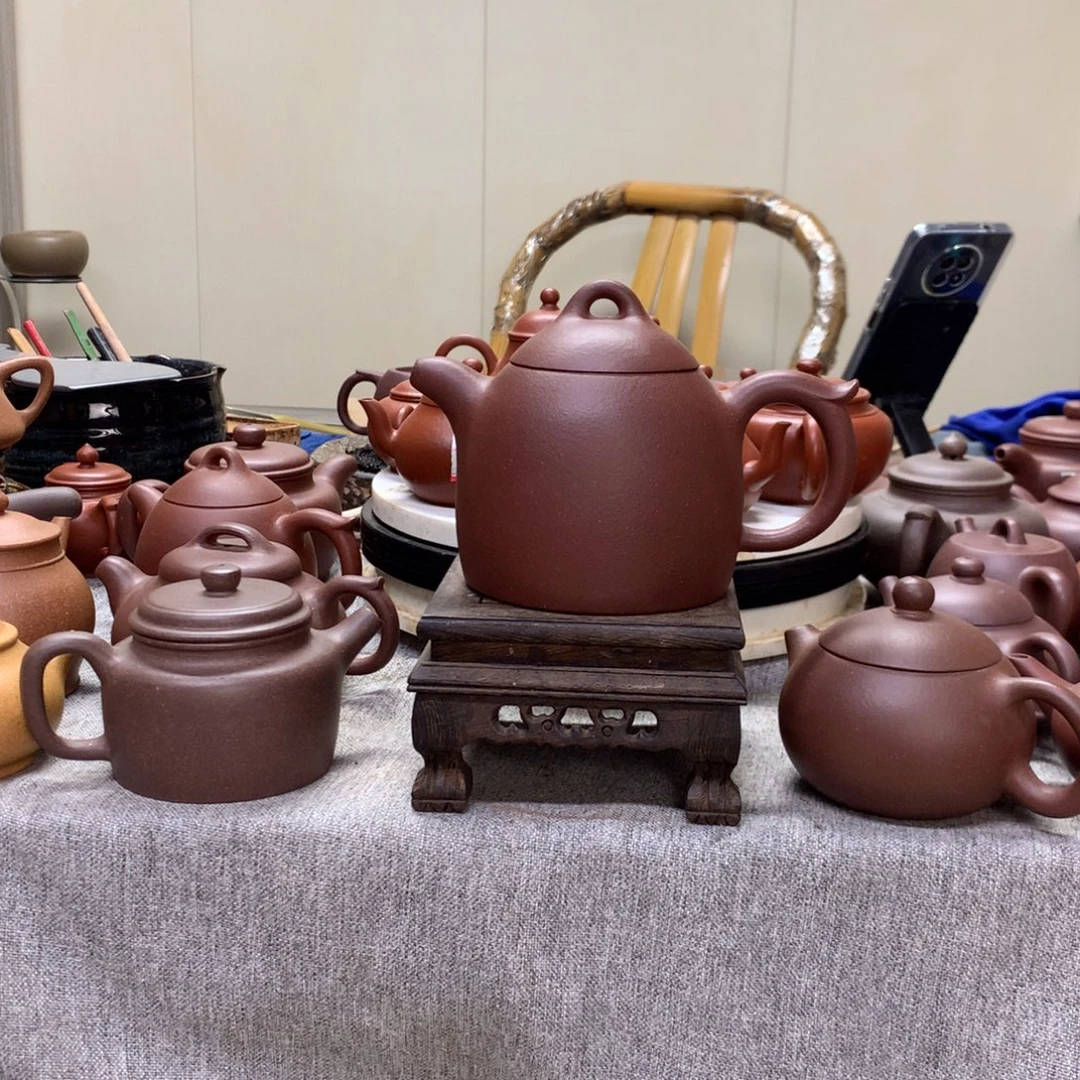 底槽青茶壶秦权430 C半手工制作