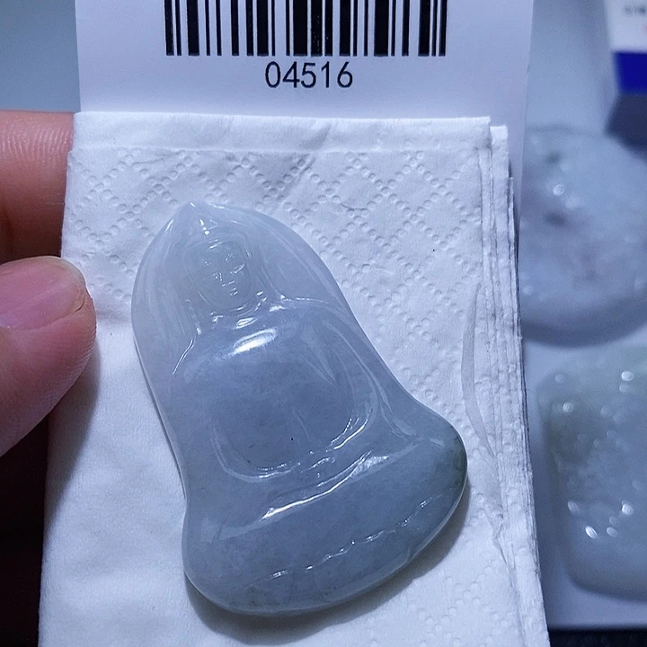 翡翠未镶嵌颈饰天光墟翡翠市场现金代购